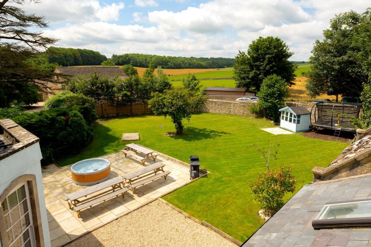 Cotswold Manor House - Country House Retreat With Hot Tub, Ideal For Large Groups 佩蒂法兰西 外观 照片