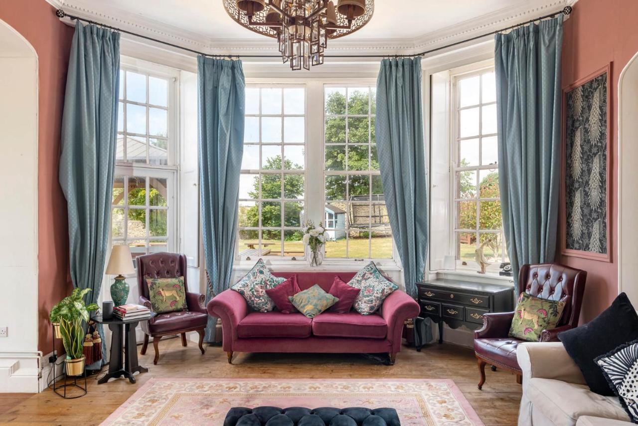 Cotswold Manor House - Country House Retreat With Hot Tub, Ideal For Large Groups 佩蒂法兰西 外观 照片